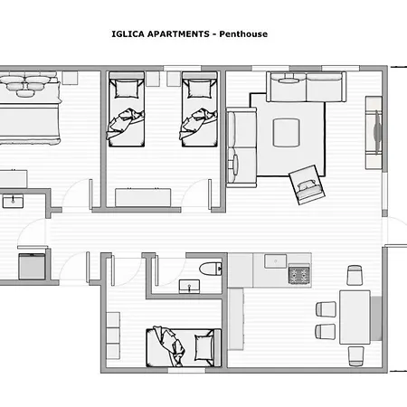 Iglica Tatil Evi Bohinjska Bela